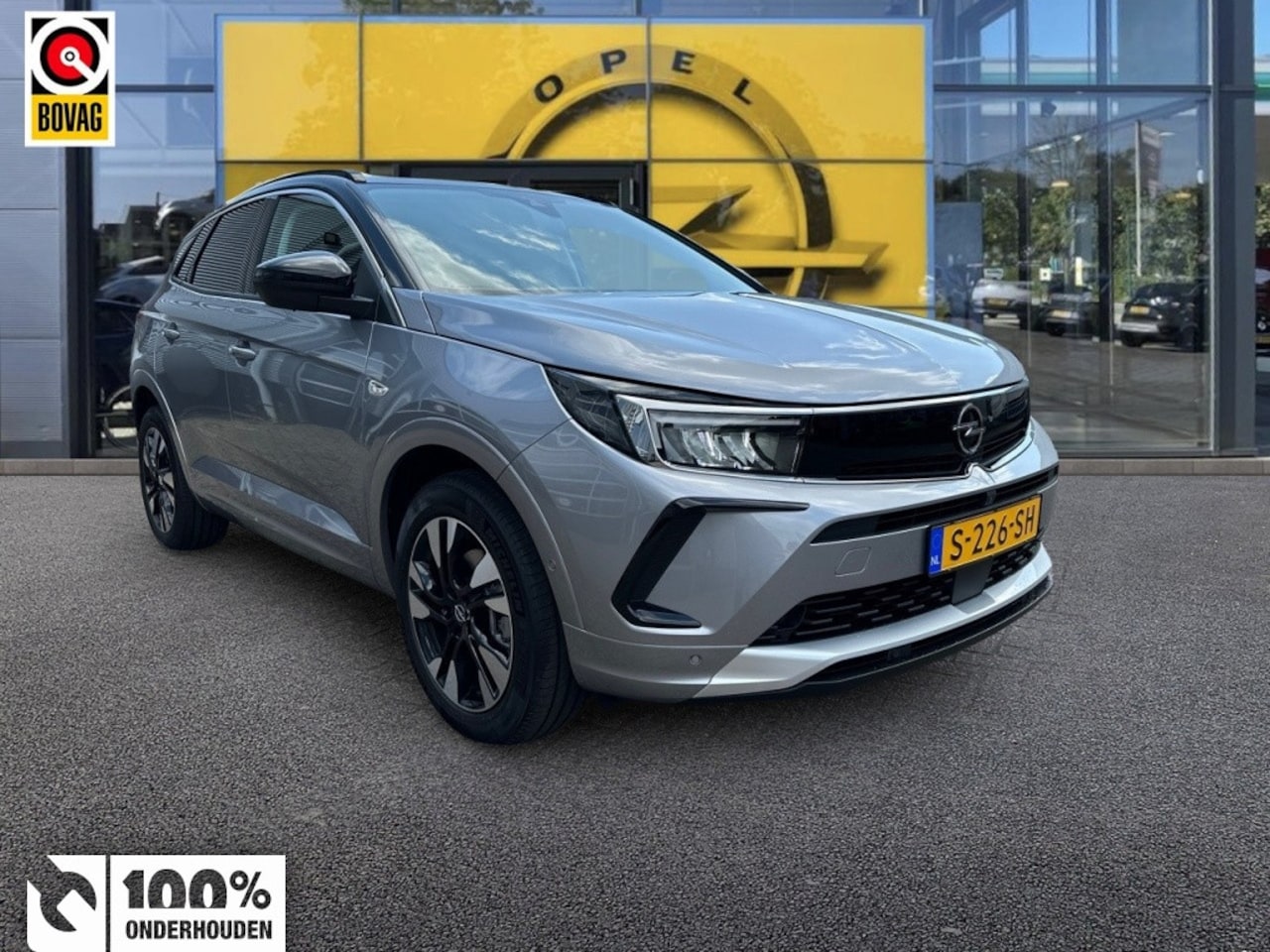 Opel Grandland - 1.2T Elegance NL-auto/Trekhaak/Camera/Keyless/Apple C - AutoWereld.nl