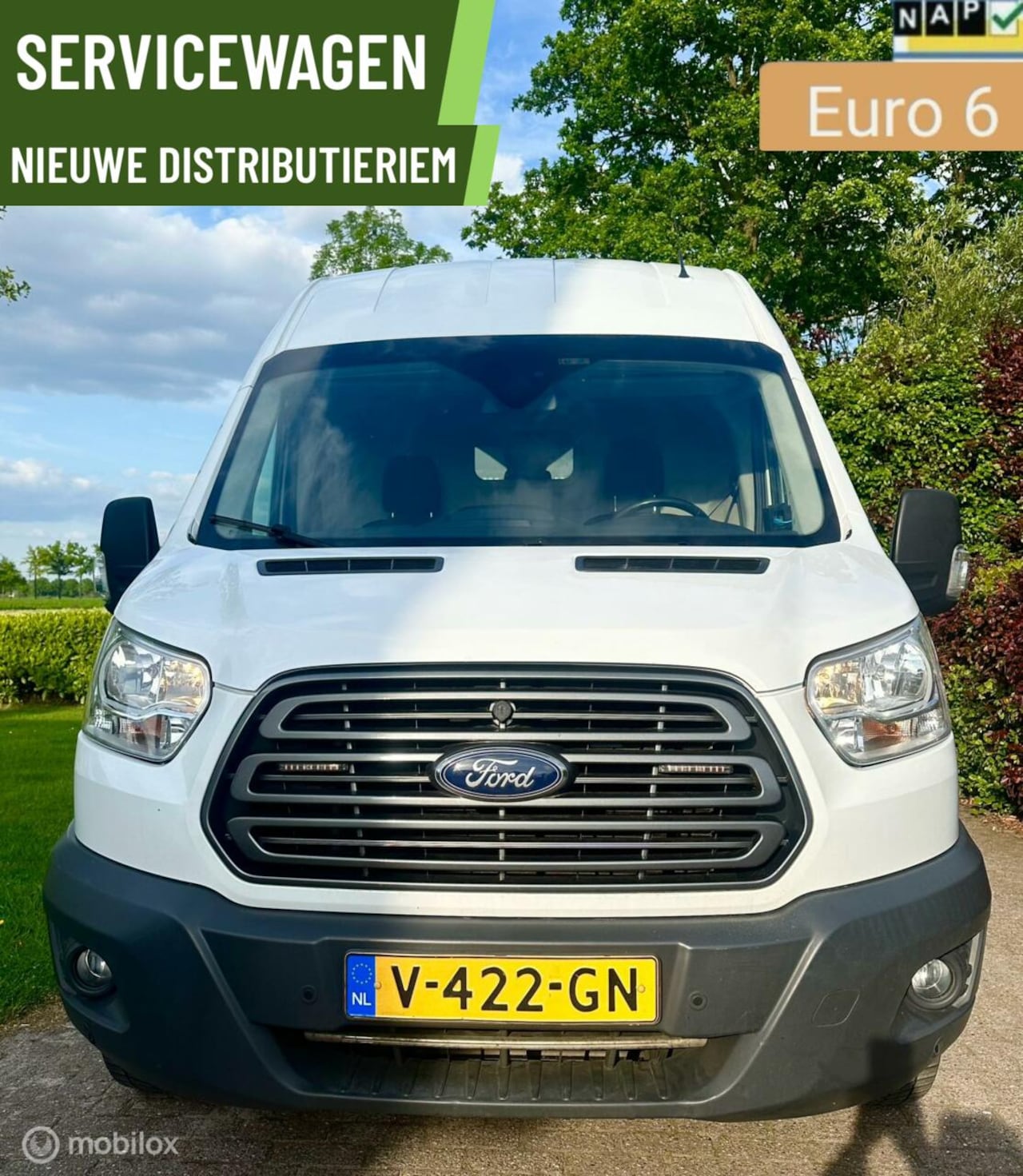 Ford Transit - 350 2.0 Tdci 131pk E6 L2H3 Servicebus Camperbus - AutoWereld.nl