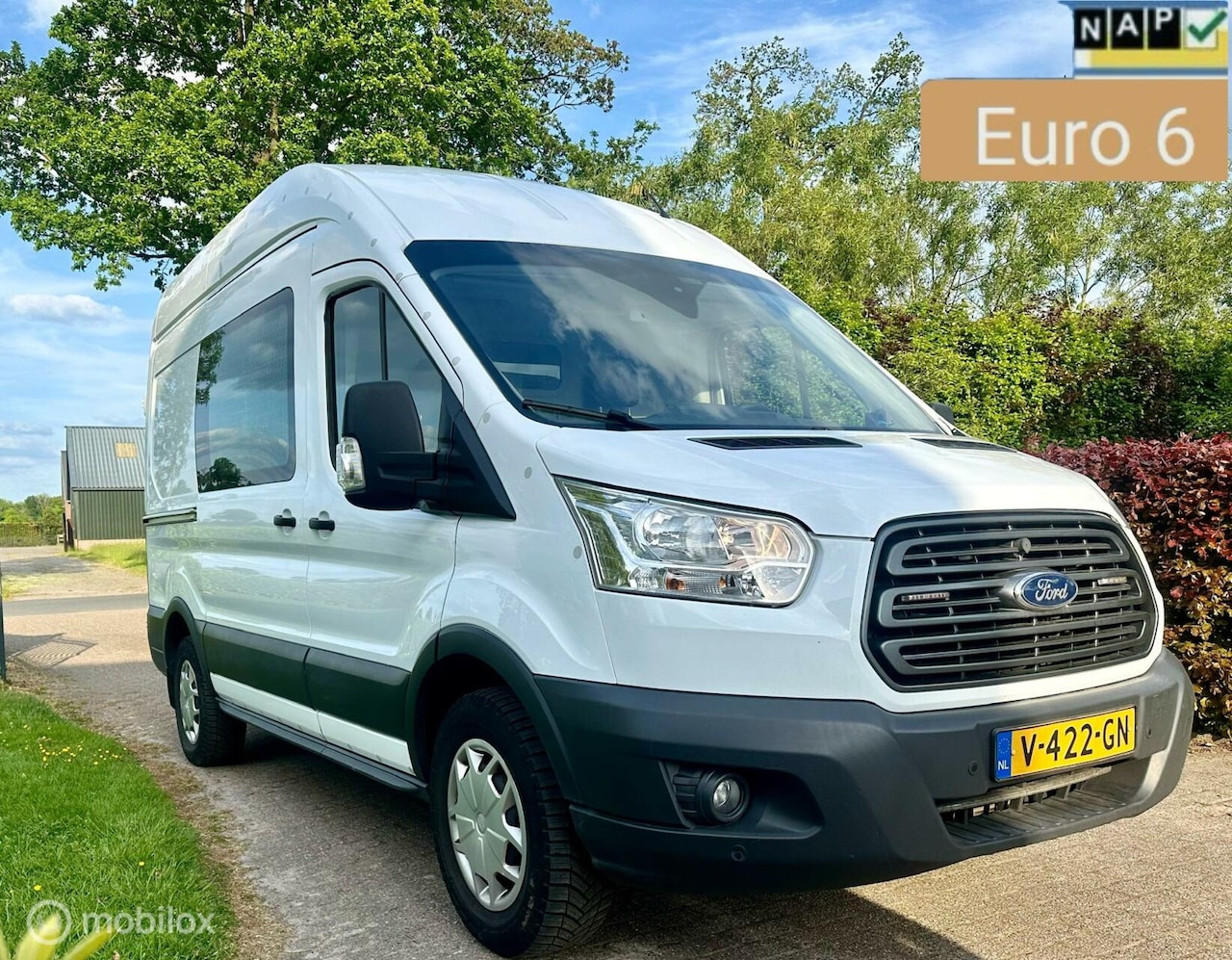 Ford Transit - 350 2.0 Tdci 131pk E6 L2H3 Servicebus Camperbus - AutoWereld.nl
