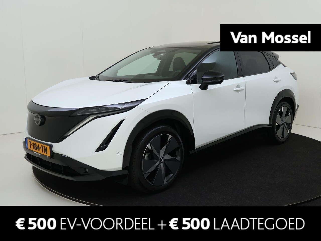 Nissan Ariya - e-4ORCE Evolve 87 kWh | Schuif/kanteldak | BOSE | 360 Camera | Head-up display | Stoel & S - AutoWereld.nl