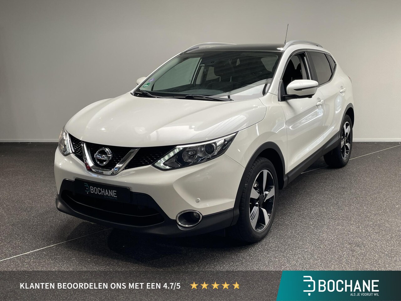 Nissan Qashqai - 1.2 N-Connecta Nav | Airco | Panodak - AutoWereld.nl