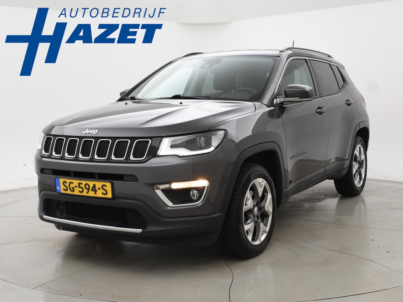 Jeep Compass - 2.0 MULTIJET DIESEL 4X4 LIMITED + 1900 KG TREKHAAK | APPLE CARPLAY - AutoWereld.nl