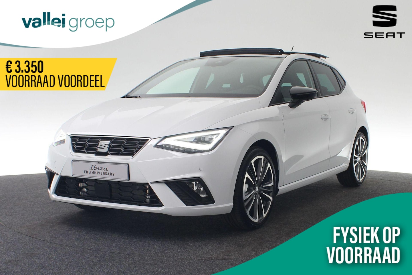 Seat Ibiza - FR Anniversary 1.0 EcoTSI 85 kW / 115 pk - AutoWereld.nl