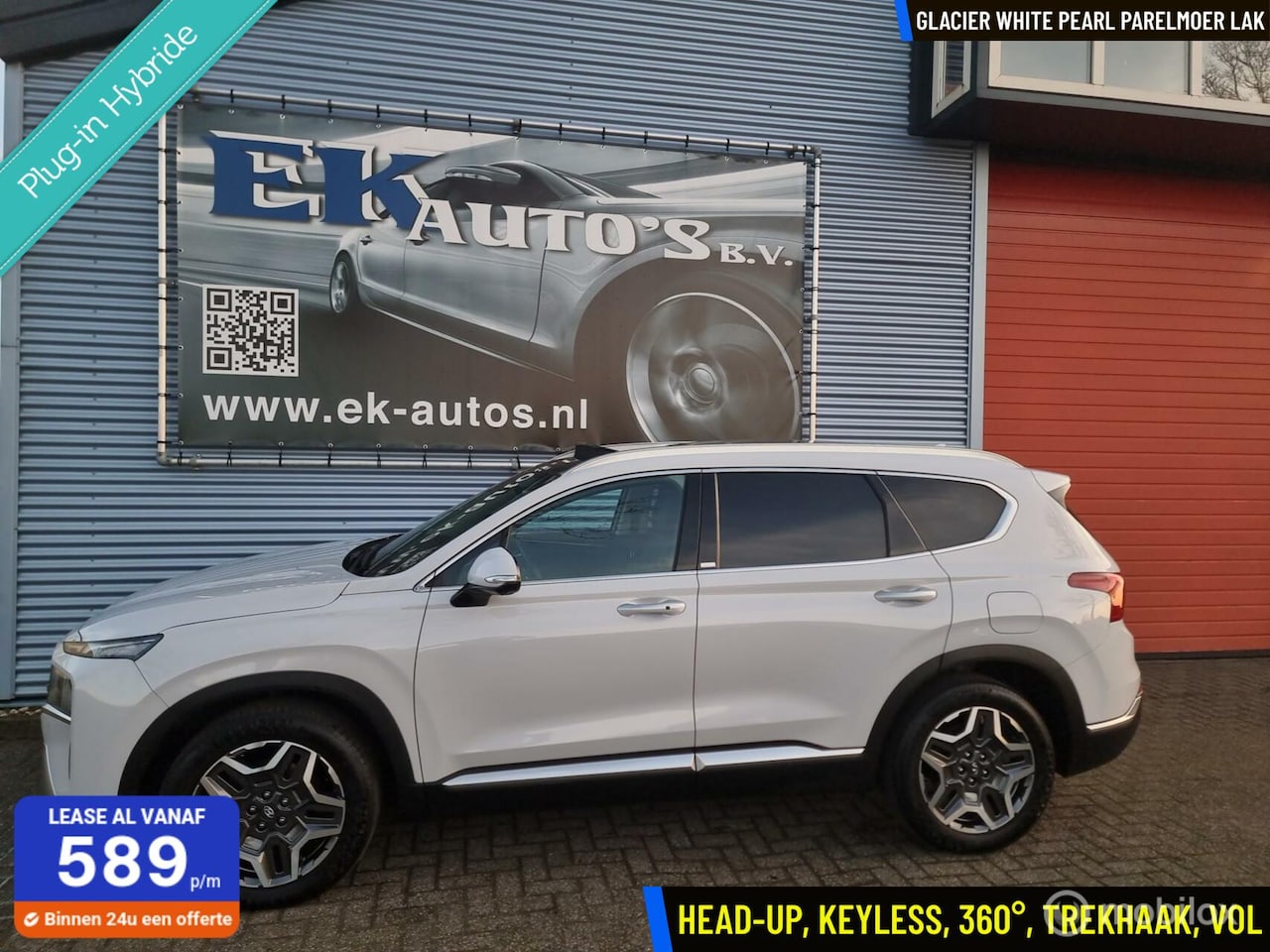 Hyundai Santa Fe - 1.6 T-GDI HEV Premium Plus. Alle opties !! - AutoWereld.nl