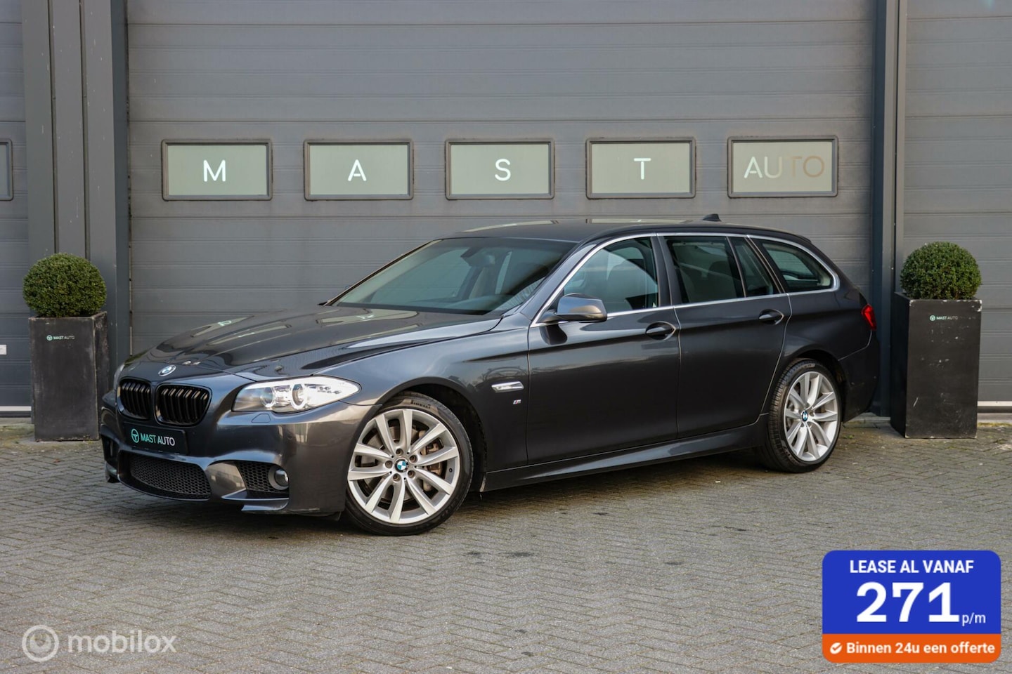 BMW 5-serie Touring - 530i|M-Sport|NAP|Leder|Navi|Bi-xenon| - AutoWereld.nl