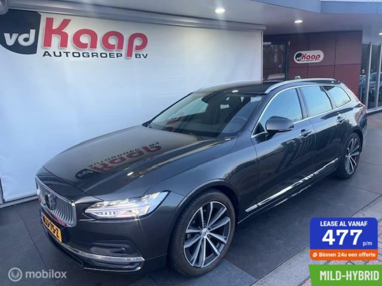 Volvo V90 - 2.0 B4 Inscription MHEV | LEER | CAMERA | LED - AutoWereld.nl
