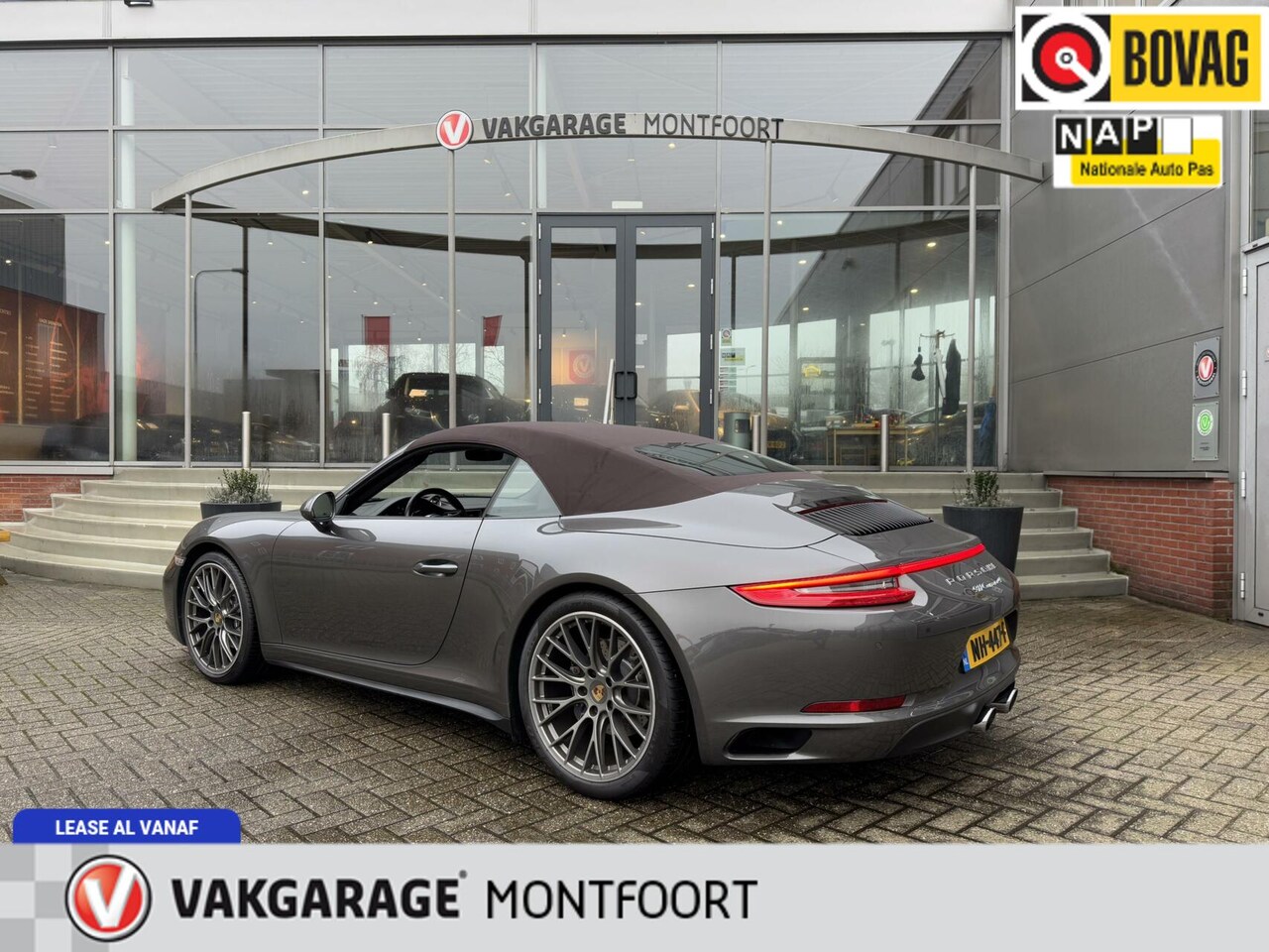 Porsche 911 Cabrio - - 911.2 3.0 Carrera 4 PDK|NL Auto|Automaat|Dealer onderhouden|Leder|Sport Chrono|Bose|Came - AutoWereld.nl