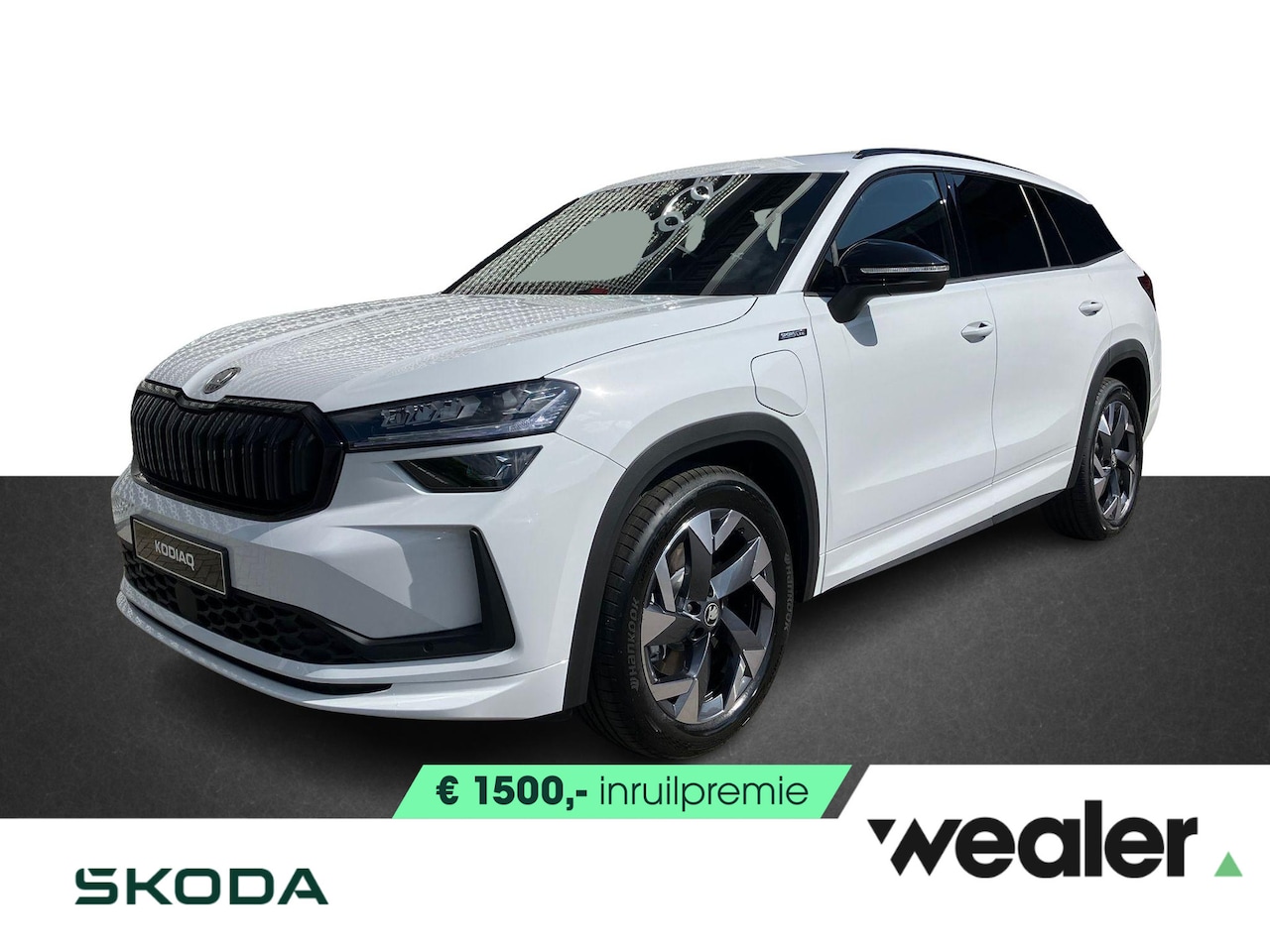 Skoda Kodiaq - Sportline Business 1.5 TSI PHEV 204 DSG | Automaat | Trekhaak | Panorama dak | 19'' Lichtm - AutoWereld.nl