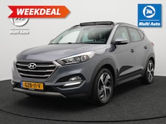 Hyundai Tucson - 1.6 T-GDI Premium Automaat | Panodak | Lederen Sportstoelen | Trekhaak Afneembaar | Apple
