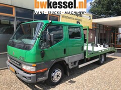 Mitsubishi Canter - FB634 3.0 TD DC 7-Pers Oprijwagen Machinetransporter Trekhaak 3.5t