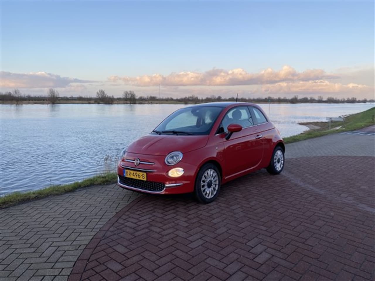 Fiat 500 - 0.9 TwinAir Turbo Lounge ECC.LMV.PANODAK. - AutoWereld.nl