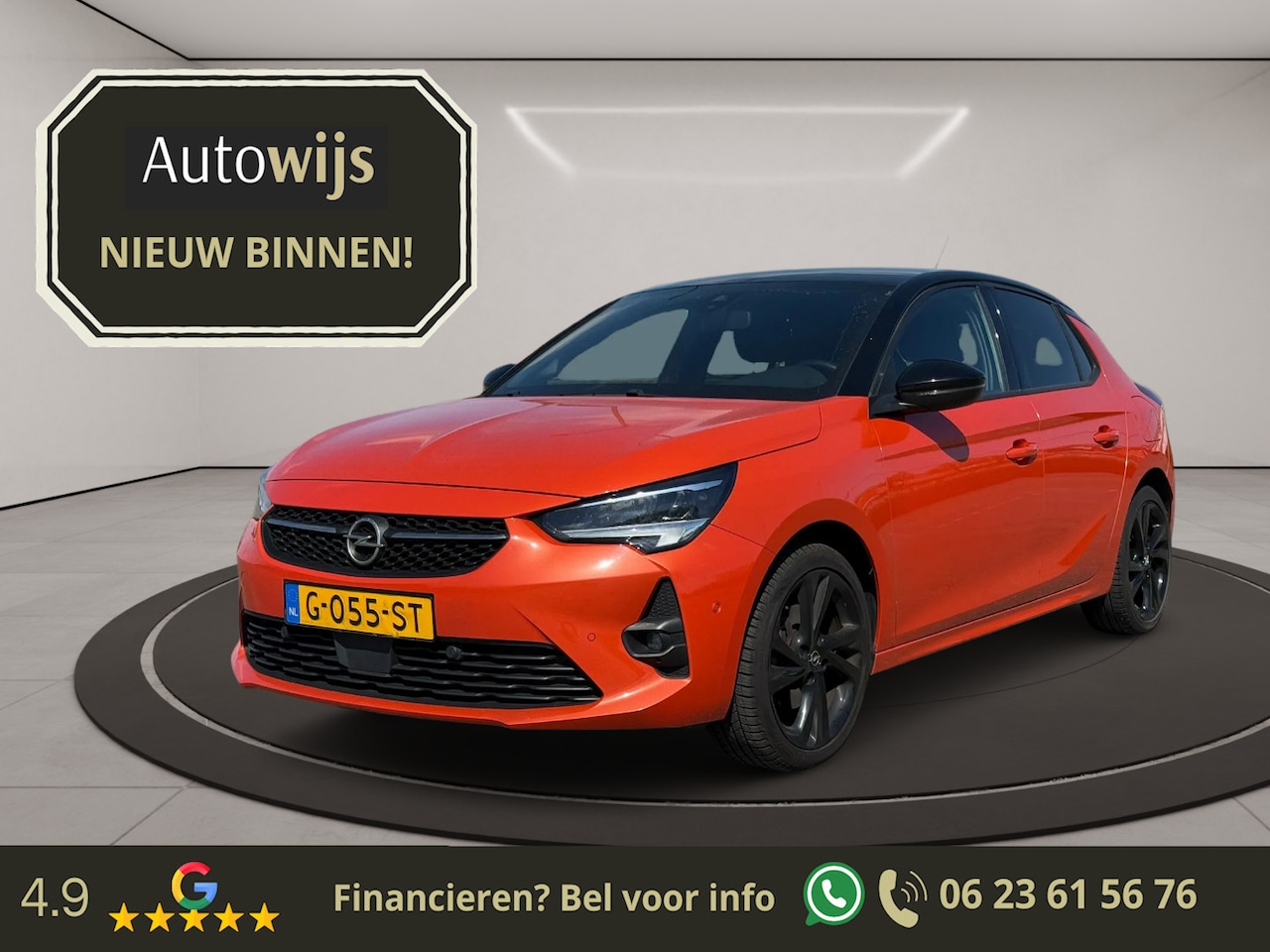 Opel Corsa - 1.2 GS Line|101PK|Camera|PDC|Trekhaak|Goed onderhouden - AutoWereld.nl