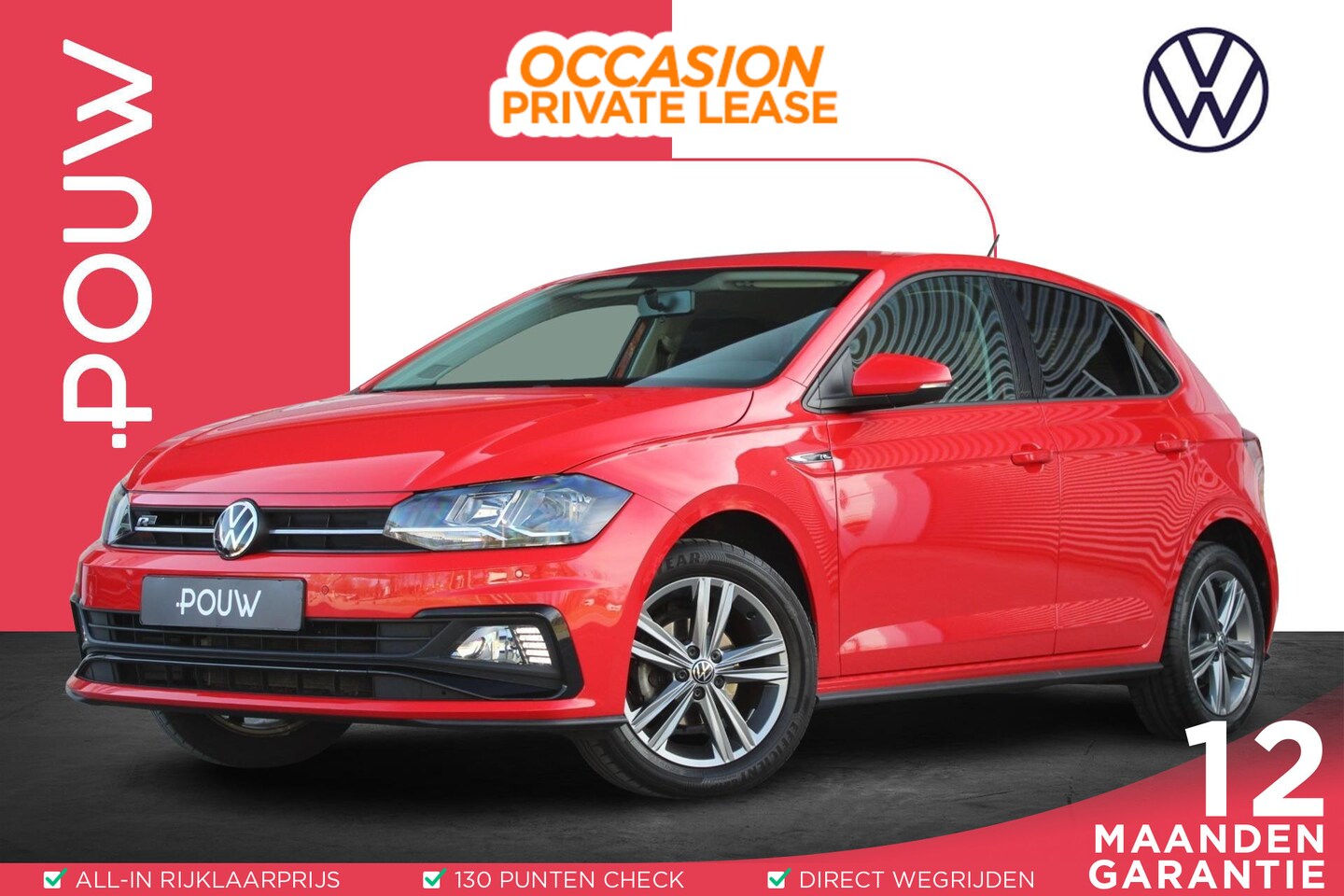 Volkswagen Polo - 1.0 TSI 95pk R-Line Edition | 16" LM Velgen | Navigatie | Apple Carplay / Android Auto - AutoWereld.nl
