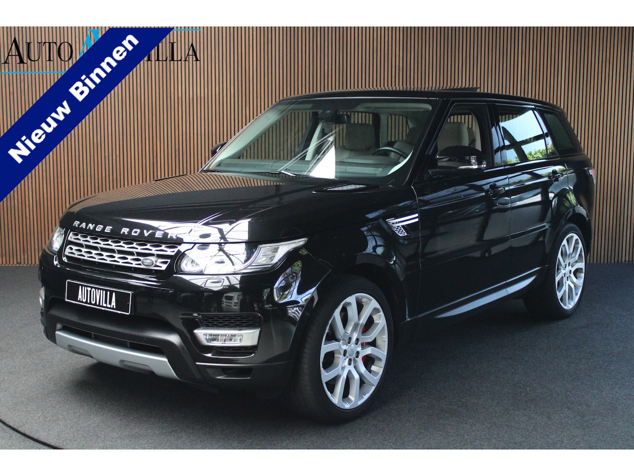 Land Rover Range Rover Sport - 4.4 SDV8 HSE Panodak Leer Navi Elektr. trekhaak Achterklep elektr. Camera Stuurverwarming - AutoWereld.nl