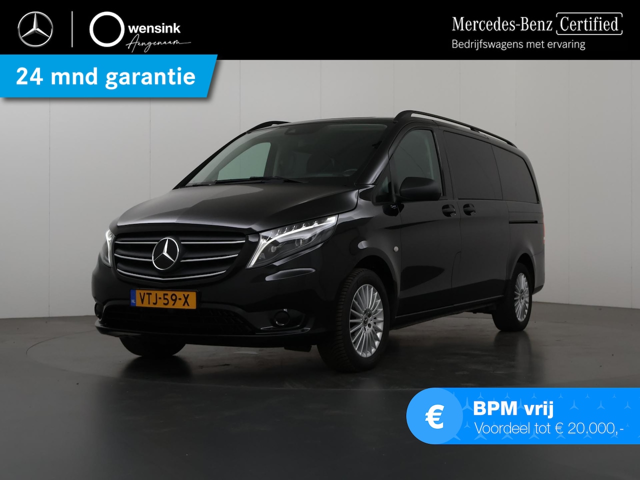 Mercedes-Benz Vito - 114 CDI Aut. | Lang L2 | Dubbele Cabine | Navigatie | Parkeercamera | Stoelverwarming | Cr - AutoWereld.nl