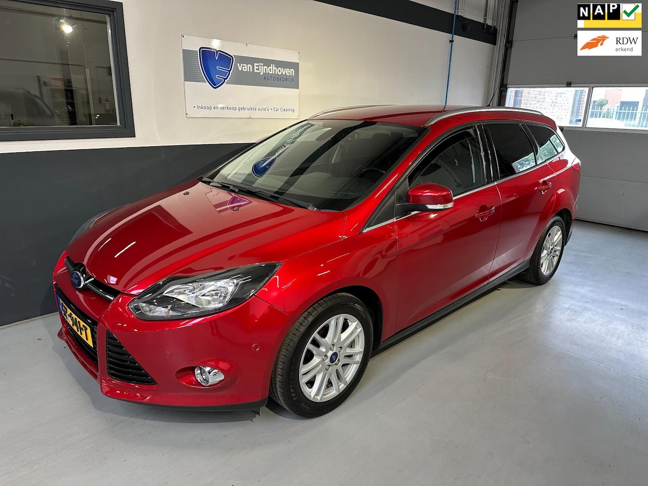 Ford Focus Wagon - 1.6 EcoBoost Titanium Trekh|Navi|Cruise - AutoWereld.nl