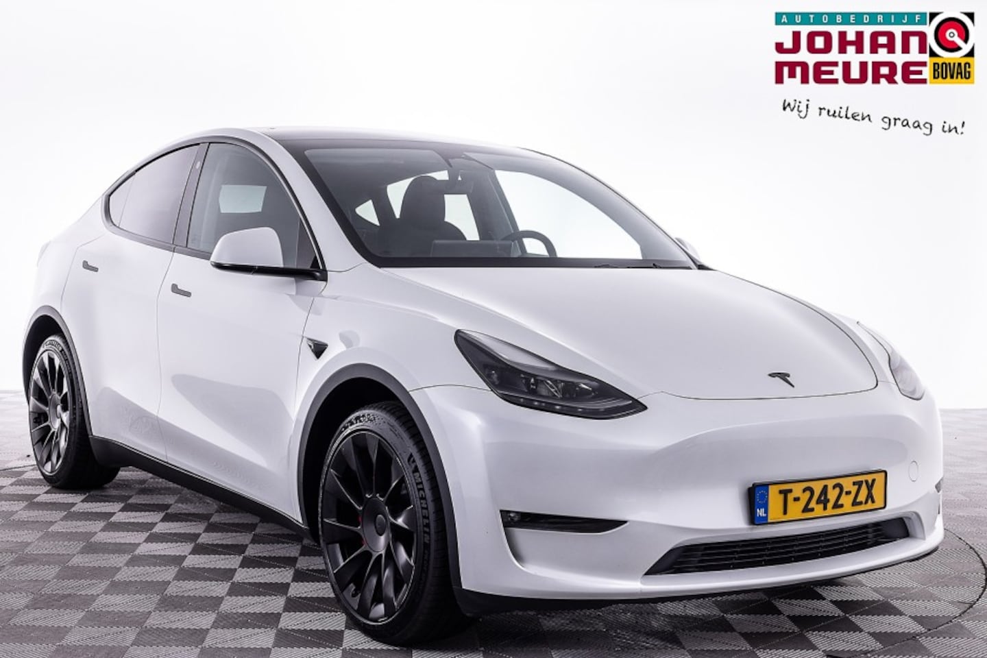 Tesla Model Y - Long Range AWD 75 kWh ✅ 1e Eigenaar - AutoWereld.nl