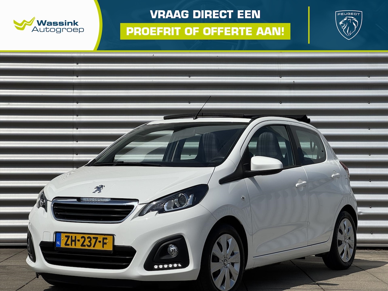 Peugeot 108 - 1.0 e-VTi 72pk TOP! Active | Airco | Bluetooth | Stuurwielbediening - AutoWereld.nl