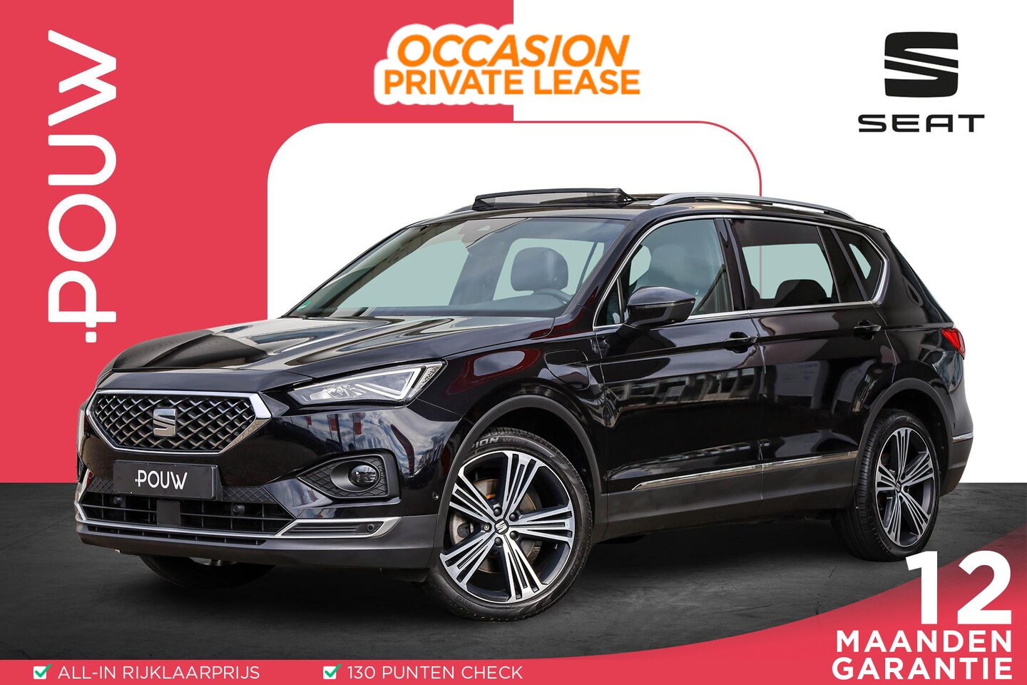 Seat Tarraco - 1.4 TSI e-Hybrid PHEV Xperience Business Intense | Adaptive Cruise | Trekhaak Wegklapbaar - AutoWereld.nl