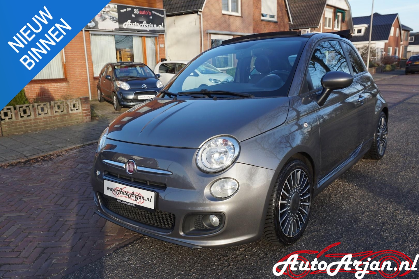 Fiat 500 C - 1.2 Lounge 1.2 Lounge ,Bluetooth ,Garantie, - AutoWereld.nl