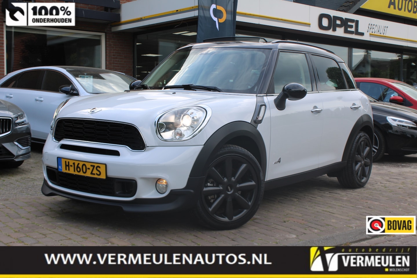 MINI Countryman - 1.6 184PK ALL4 Cooper S Chili + 18"/ Navi/ Clima/ Xenon/ Panorama/ Cruise/ Stoelverwarming - AutoWereld.nl