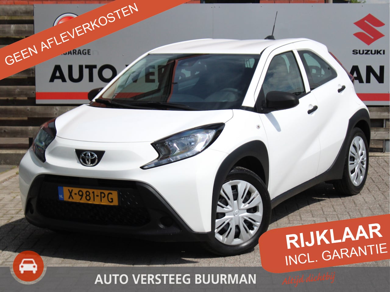 Toyota Aygo X - 1.0 VVT-i MT Adaptieve Cruise Control, Airco, Hill Hold Functie, Elektrische Ramen Voor - AutoWereld.nl