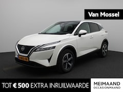 Nissan Qashqai - 1.3 MHEV Xtronic N-Connecta | Panoramadak | Navigatie | 360 graden Camera | Adapt. Cruise