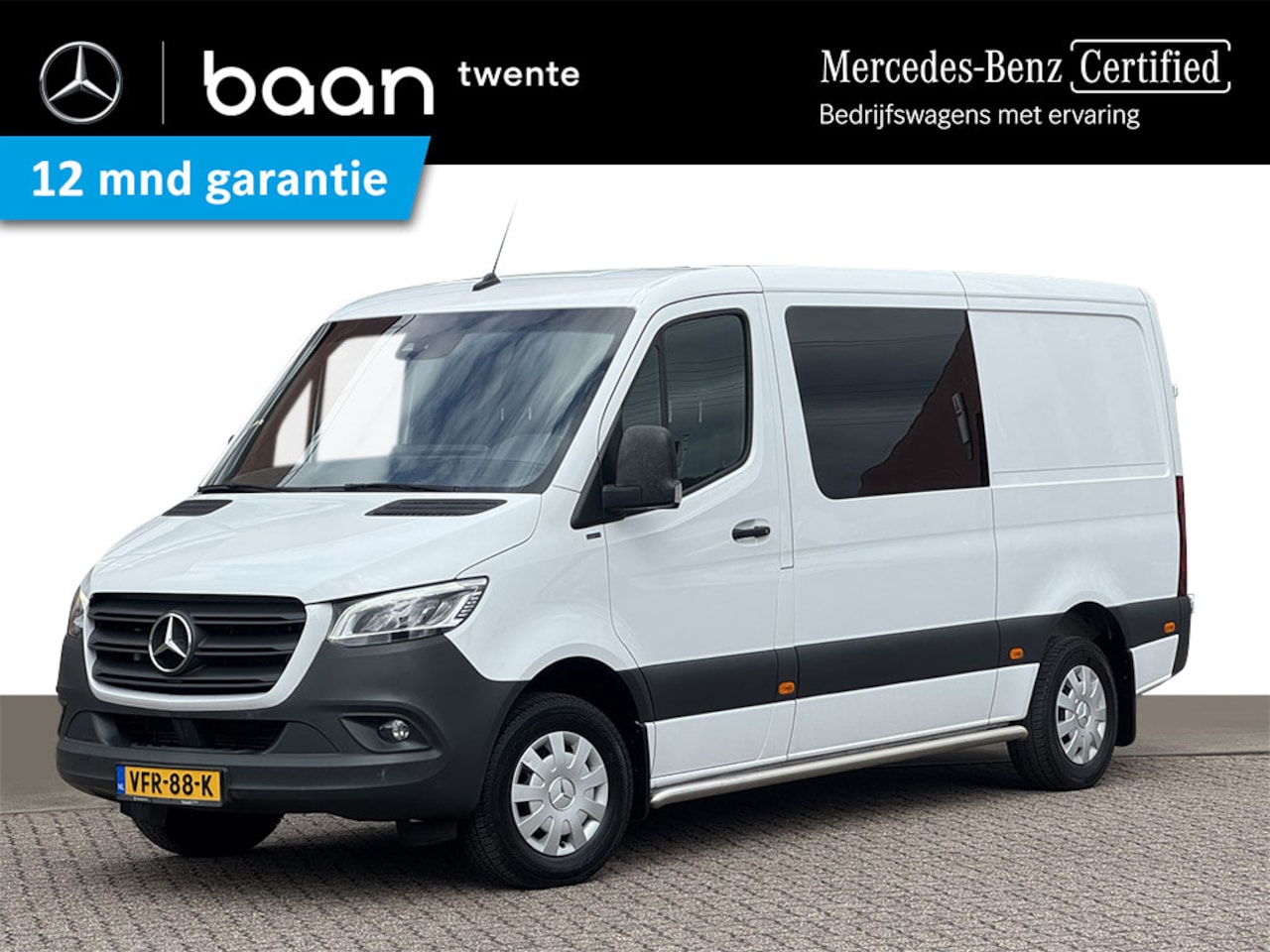 Mercedes-Benz Sprinter - 319 3.0 V6 DC L2H1 | LED | Distronic+ | Certifed 12 mnd garantie - AutoWereld.nl