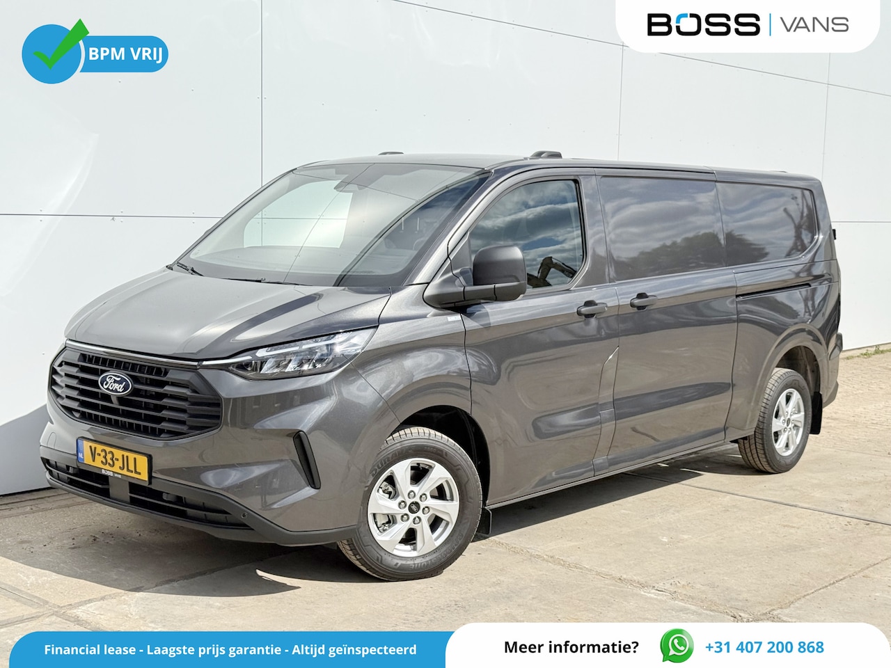 Ford Transit Custom - 2.0 TDCI 170pk L2H1 Automaat Dubbele Schuif Adaptieve Cruise Control Carplay Camera Parkee - AutoWereld.nl