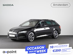 Skoda Superb Combi - 1.4 TSI iV Sportline Business 218pk | Panoramadak | Adaptieve cruise controle | Verwarmbar