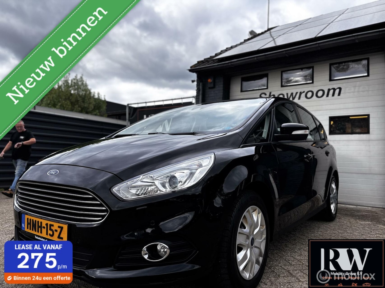 Ford S-Max - 1.5 Titanium 7p. keyles, navi, cruise, stoelverwarming - AutoWereld.nl
