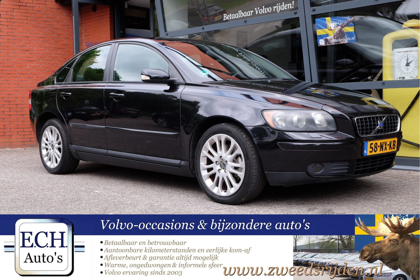 Volvo S40 - 2.4 2.4 140 pk, Trekhaak, Cruise Control, Stoelverwarming - AutoWereld.nl