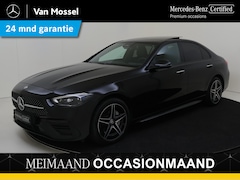 Mercedes-Benz C-klasse - 300 e AMG Line / Stoelverwarming / 360Graden-Camera / Panaroma-schuifdak / Night-Pakket /