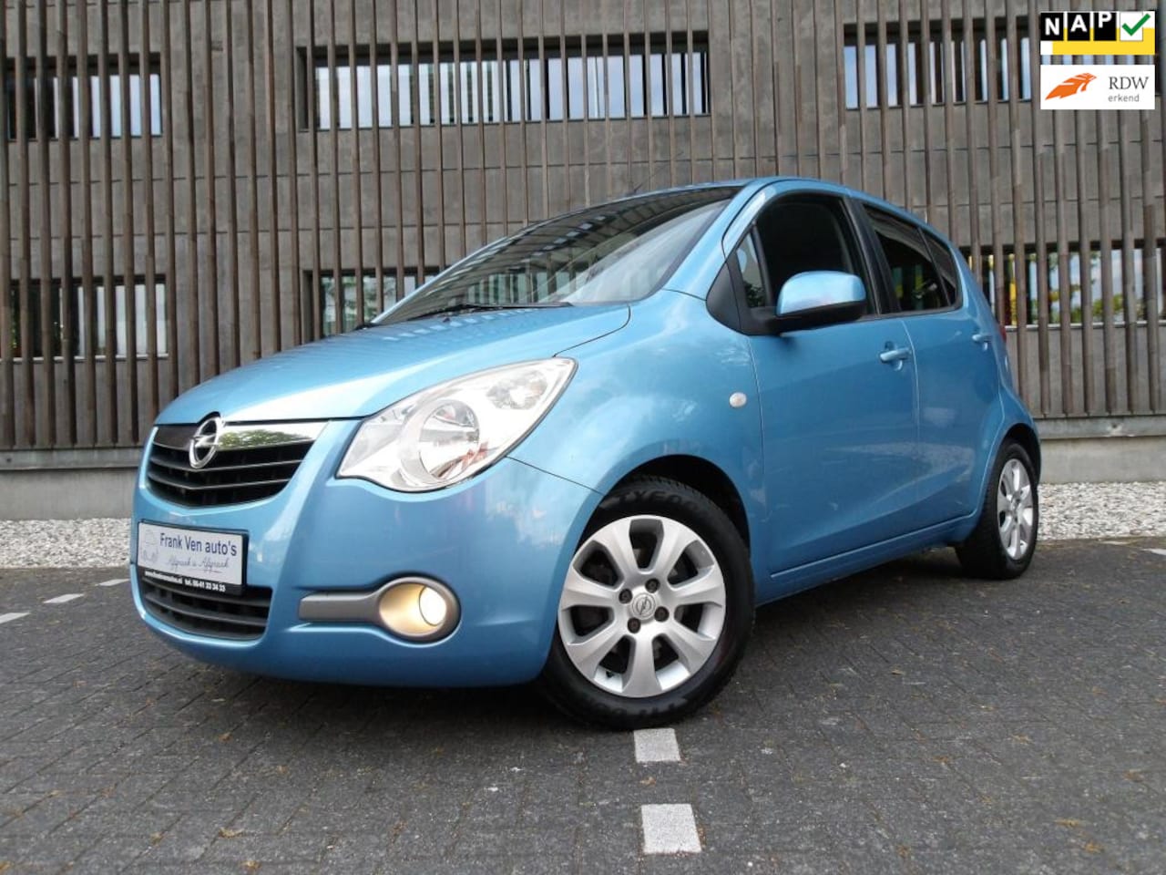 Opel Agila - 1.2 Enjoy/113255km NAP/AIRCO/5dr/HOGE INSTAP/APk 5-2026/oh beurt/ nagenoeg NIEUWE ALL-SEAS - AutoWereld.nl