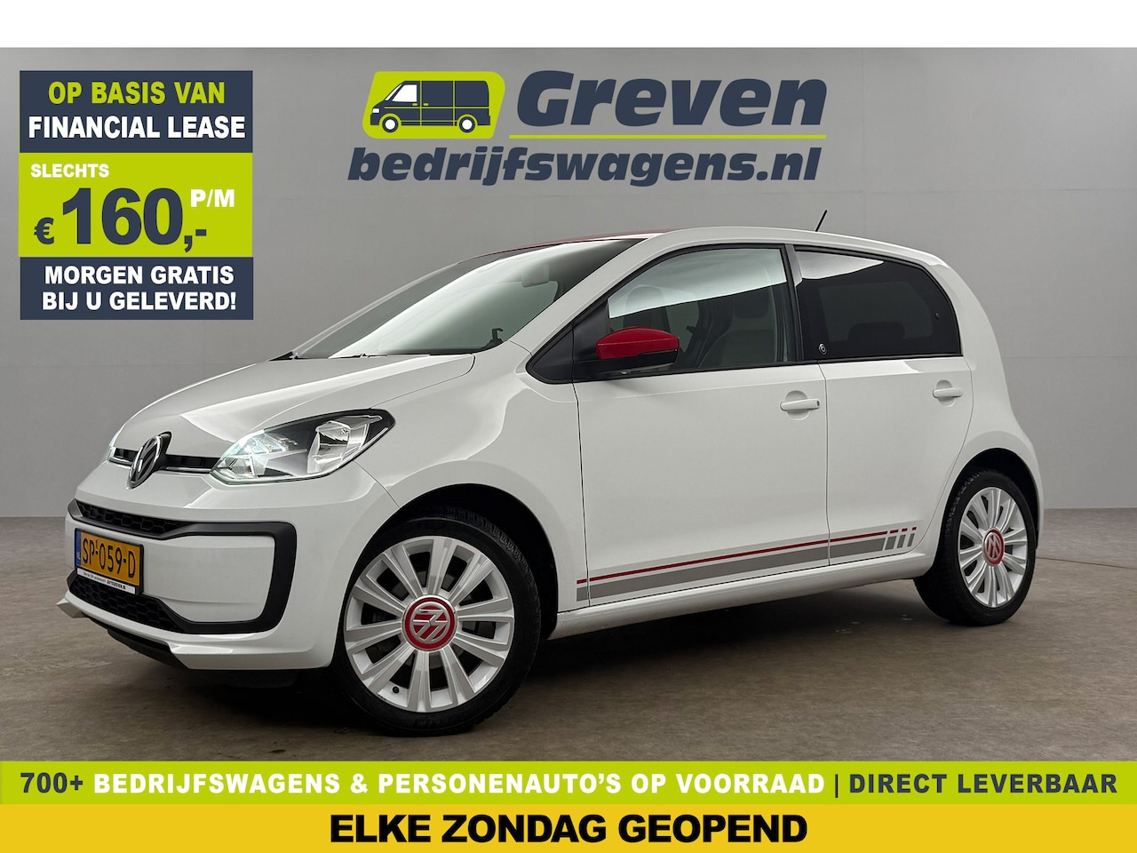 Volkswagen Up! - Up 1.0 Beats-Audio Airco Cruise LED Parkeersensoren 16"LMV - AutoWereld.nl
