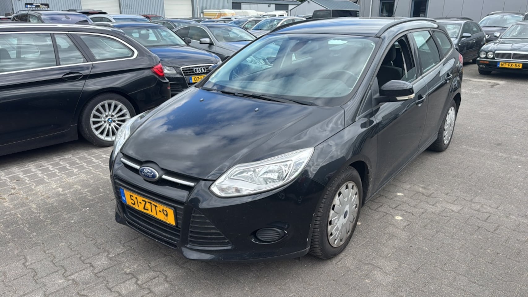 Ford Focus Wagon - 1.6 TDCI ECO 2013 Zwart - AutoWereld.nl