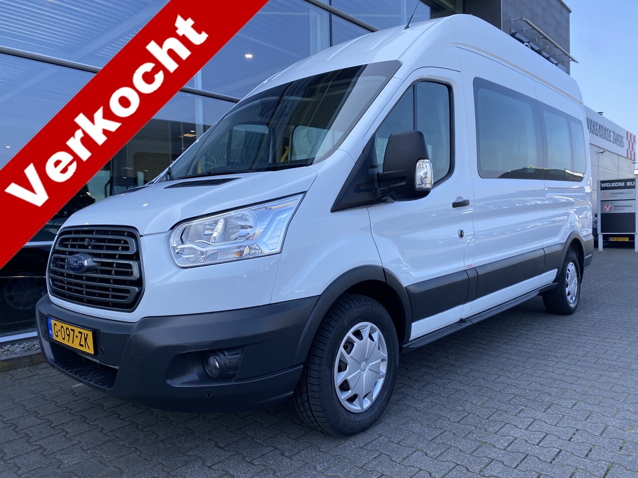 Ford Transit Kombi - Rolstoelbus / Personenbus 350 2.0 TDCI L3H2 Trend (Zeer nette Rolstoelbus met verlaagde vo - AutoWereld.nl