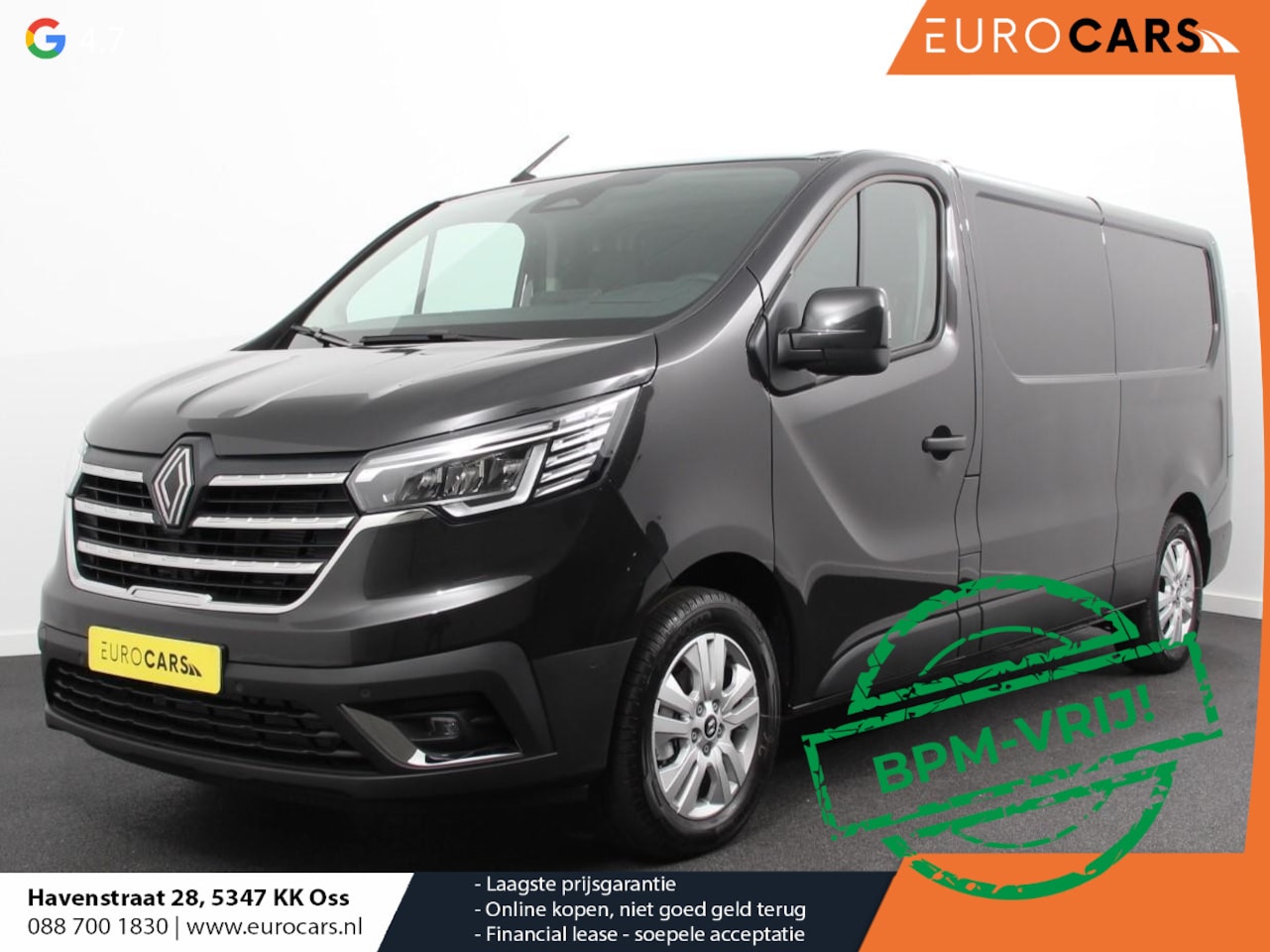 Renault Trafic - 2.0 Blue dCi 150 EDC T30 L2H1 Advance Navigatie Airco Lichtmetalen velgen Betimmering Trek - AutoWereld.nl