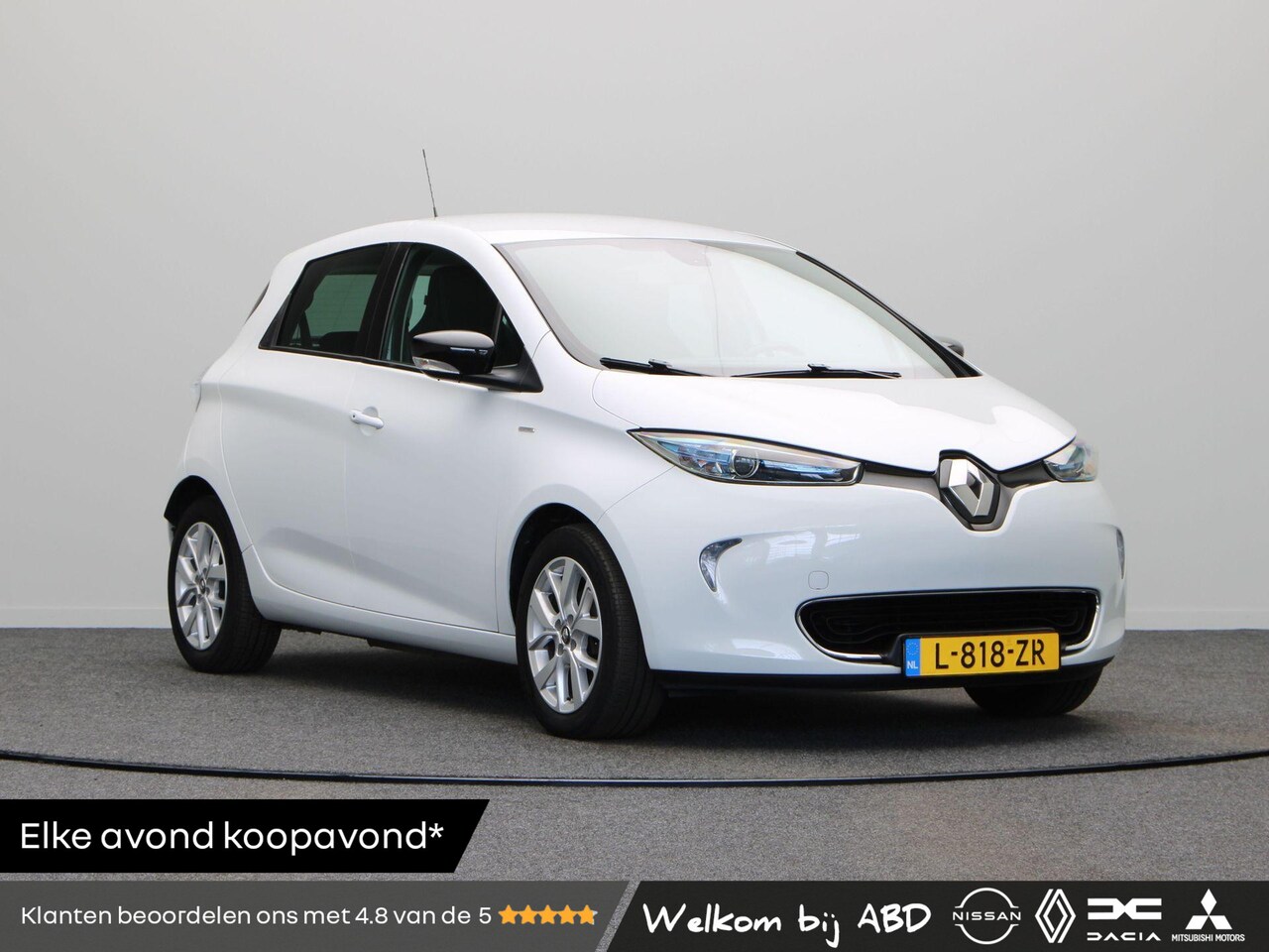 Renault Zoe - R110 Limited 41 kWh (ex Accu) | Accu Score 94% | Achteruitrijcamera | Navigatie | - AutoWereld.nl