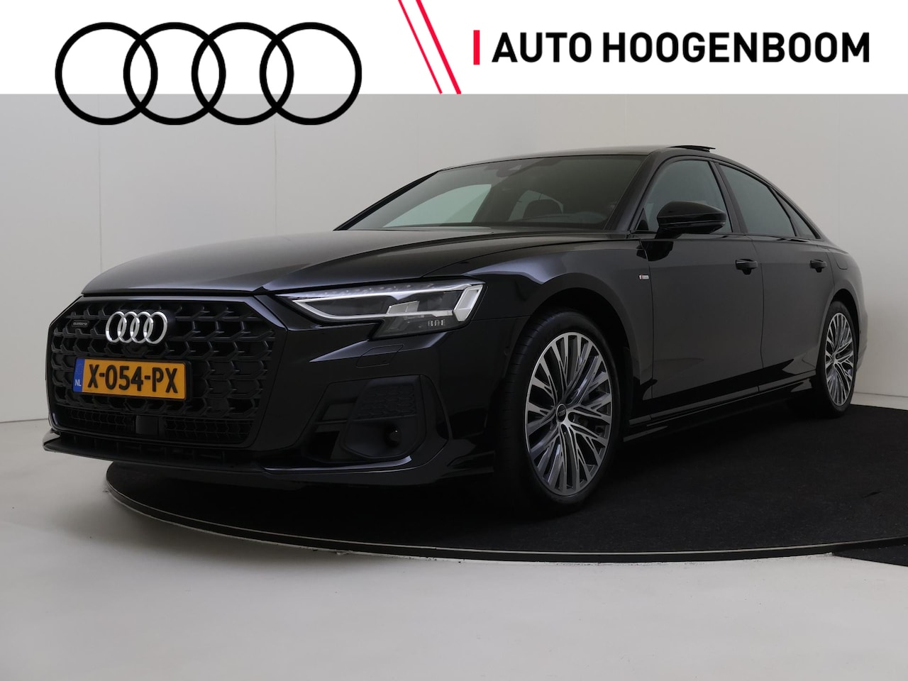 Audi A8 - 60 TFSI e quattro | Panoramadak | Luchtvering | Bang & Olufsen | 360 camera | 4-zone airco - AutoWereld.nl