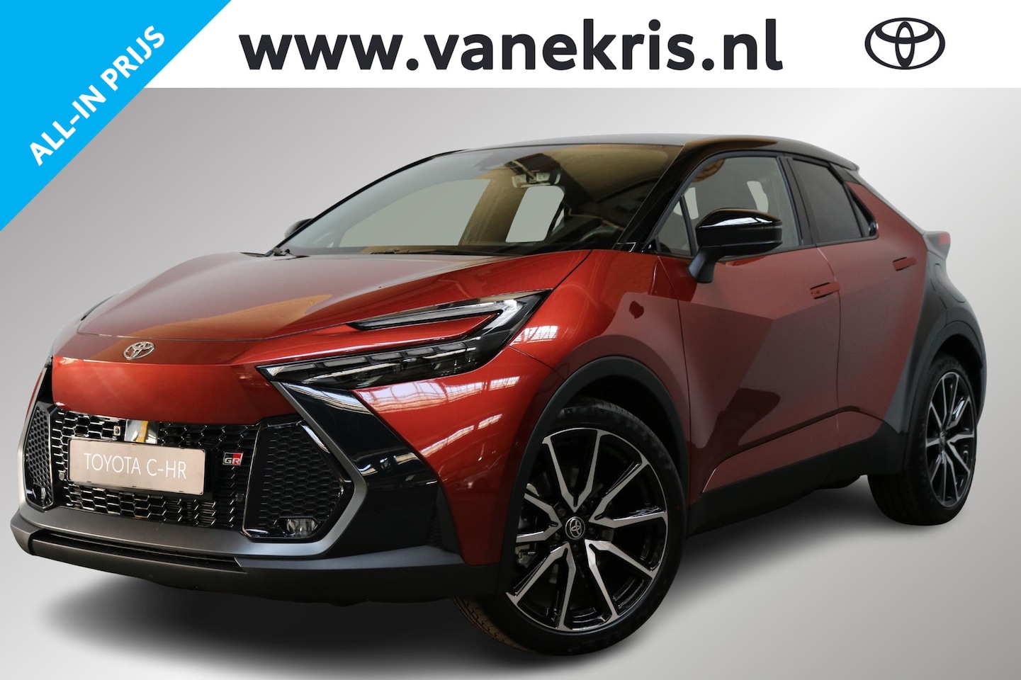 Toyota C-HR - 2.0 Plug-in Hybrid 220 GR SPORT 2.0 Plug-in Hybrid 220 GR SPORT, Premium Pack , Direct leverbaar, € 2500 inruilpremie! - AutoWereld.nl