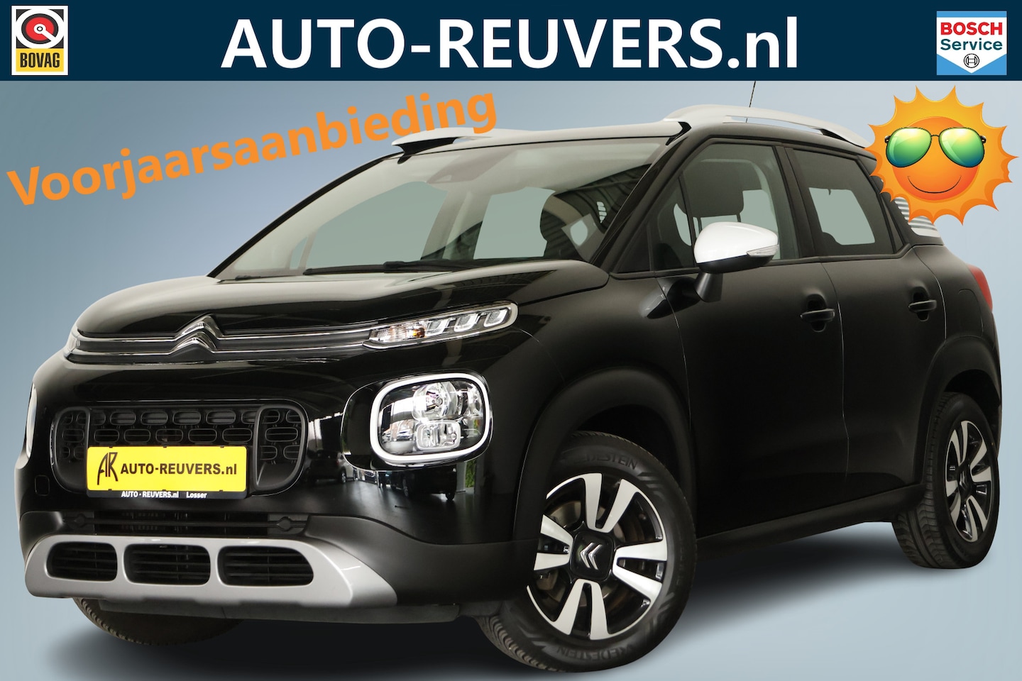 Citroën C3 Aircross - 1.2 PureTech S&S Shine / Navi / CarPlay / HUD / Keyless / Aut - AutoWereld.nl