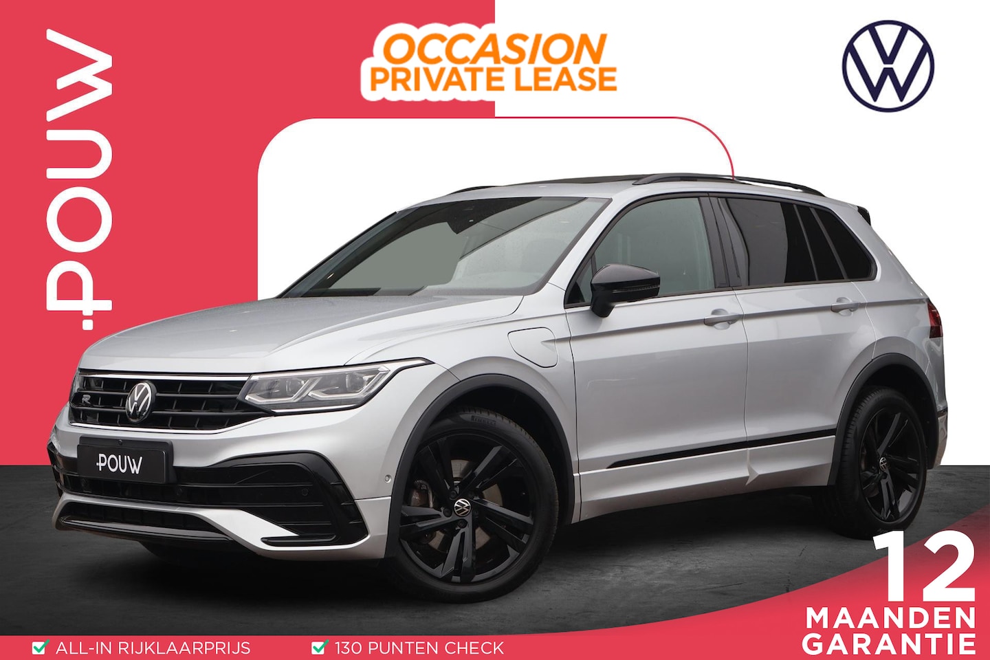 Volkswagen Tiguan - 1.4 TSI 245pk eHybrid R-Line Business+ | Panoramadak | Camera Rondom | Head-up Display | E - AutoWereld.nl