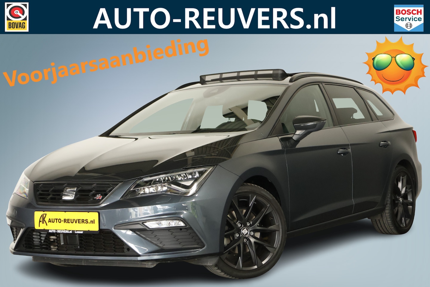 Seat Leon ST - 1.5 TSI FR Ultimate Edition / Opendak / LED / ACC / Cam / CarPlay - AutoWereld.nl