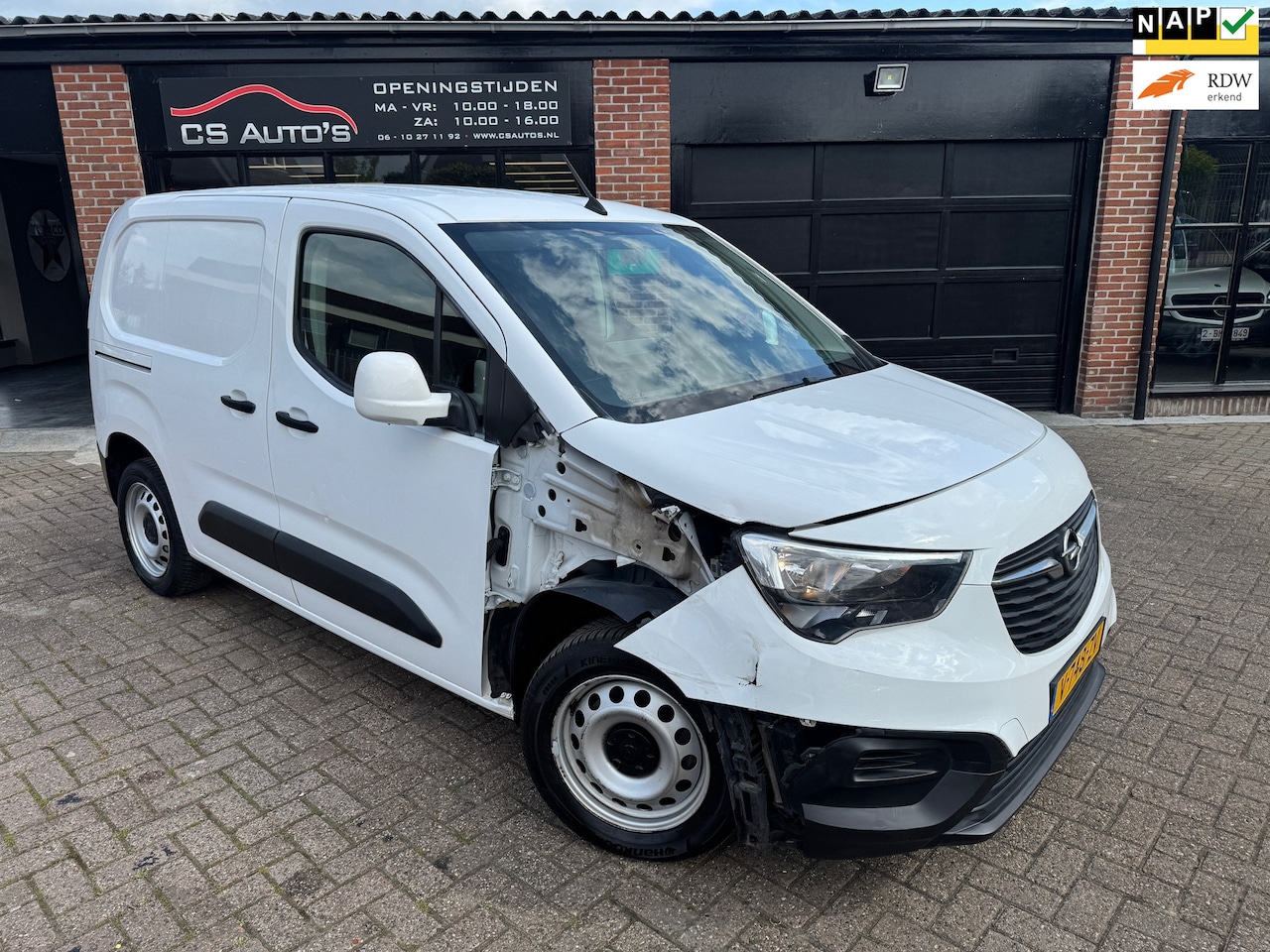 Opel Combo - 1.6D 6-2019|euro6|airco|navi|cruise.control|lage km stand nap|rijd bare schade - AutoWereld.nl