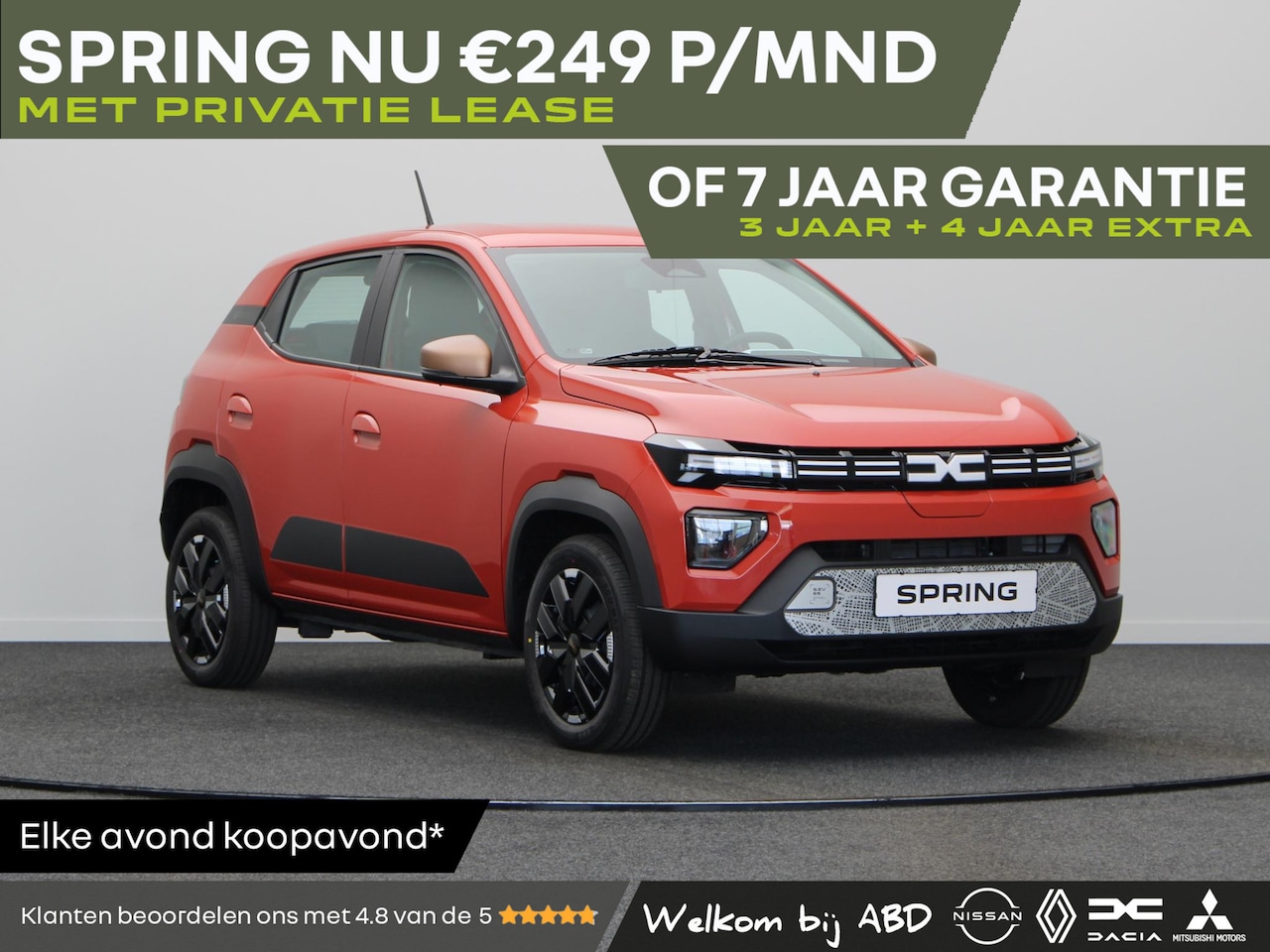 Dacia Spring - Extreme 65pk | DC lader 30kW | Achteruitrijcamera | Apple carplay | - AutoWereld.nl