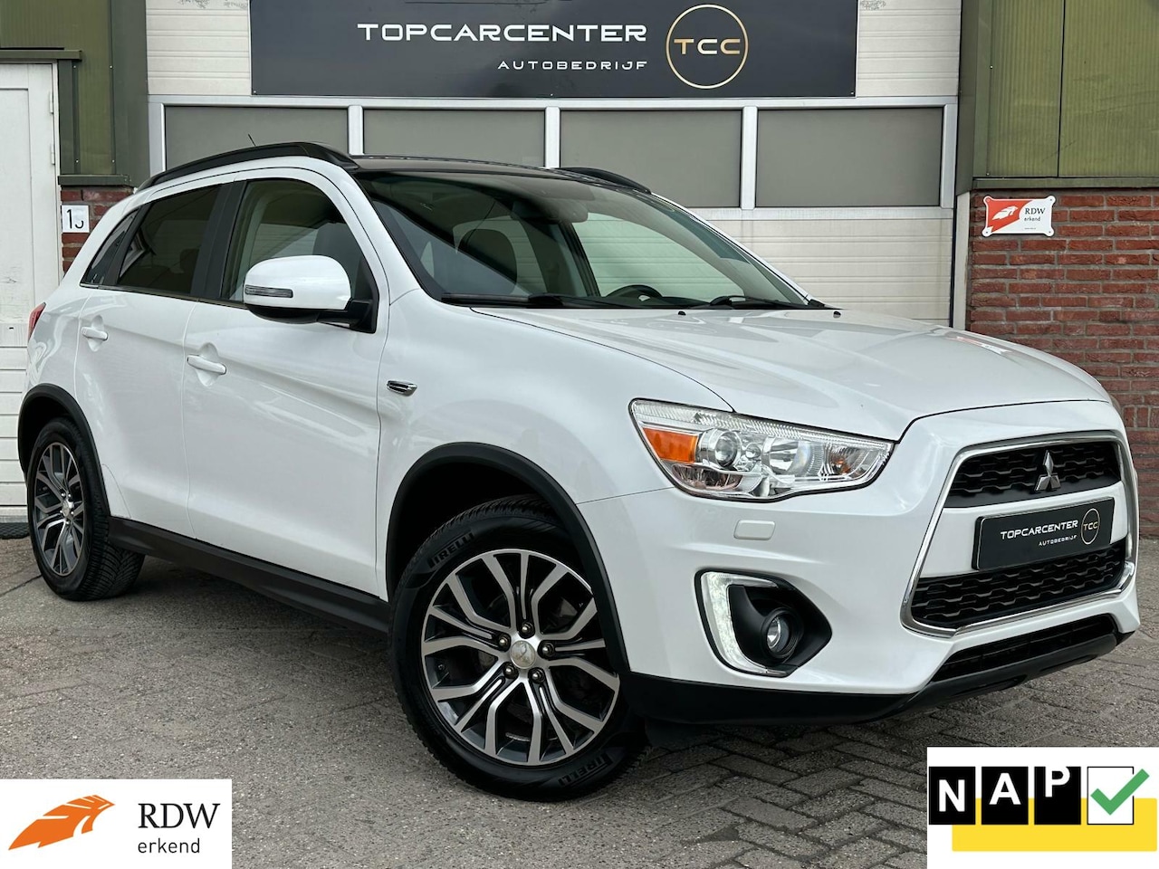Mitsubishi ASX - 1.6 Instyle/TREKH/PANO/KEY/STOELV/CAMERA/LEER - AutoWereld.nl
