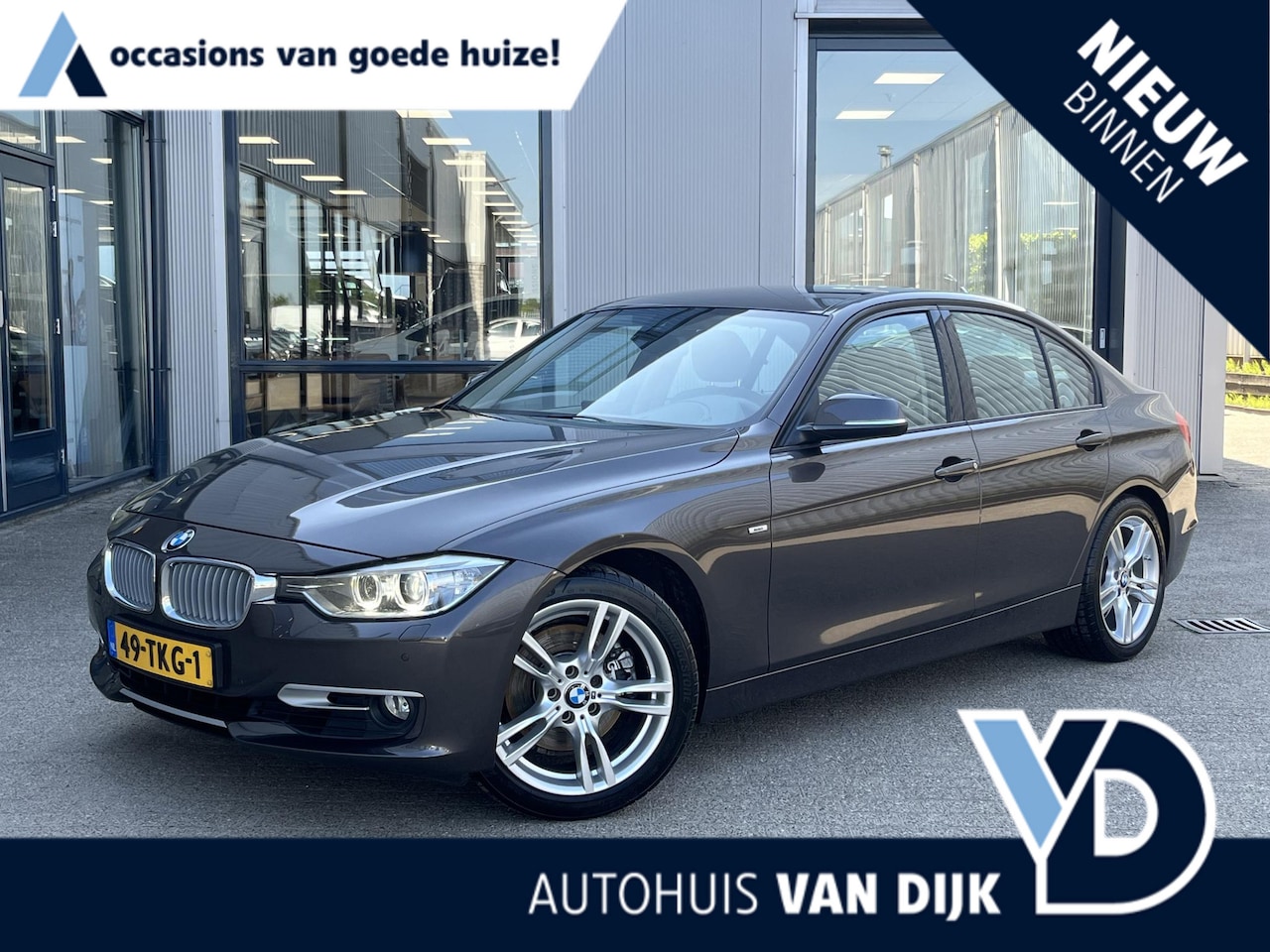 BMW 3-serie - 328i High Executive NL Auto/2e Eig./Voll.Historie/Navi/Clima/Cruise/Head-Up/18"/Afn.Trekha - AutoWereld.nl