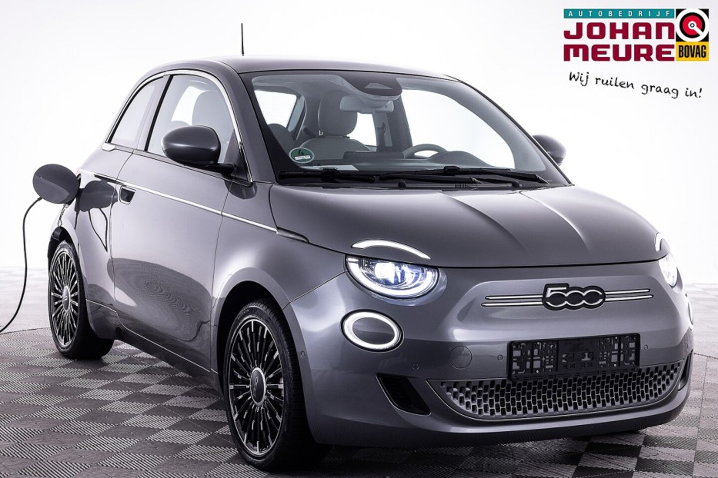 Fiat 500 - La Prima 42kWh Schuifdak LEER - AutoWereld.nl