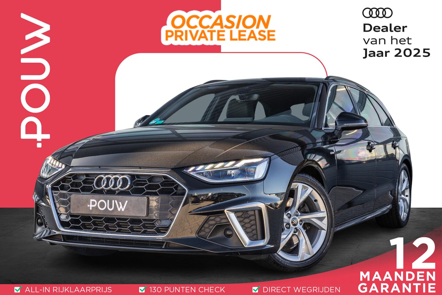 Audi A4 Avant - 35 TFSI 150pk S-tronic S Edition | Standkachel | Adaptive Cruise | 18'' Velgen | S-Line - AutoWereld.nl